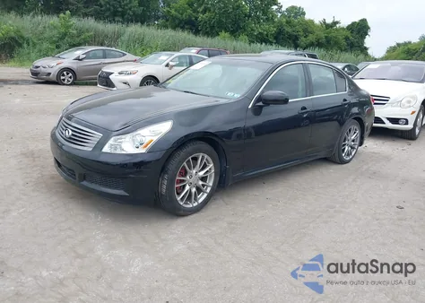 2007 Infiniti G35 Sport W/6-Speed Manual z USA, uszkodzony, nr VIN JNKBV61EX7M710547